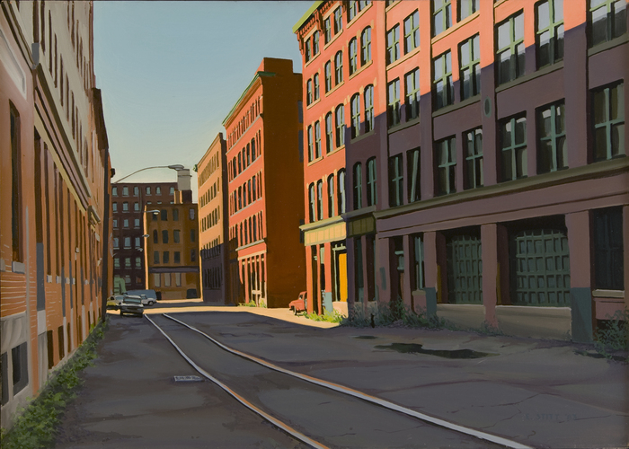  Pittsburgh Street    1983    Oil on Canvas    30x42