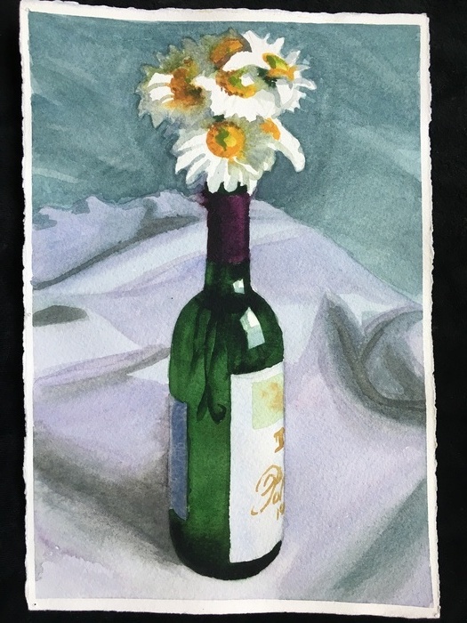 Flowers in A Bottle