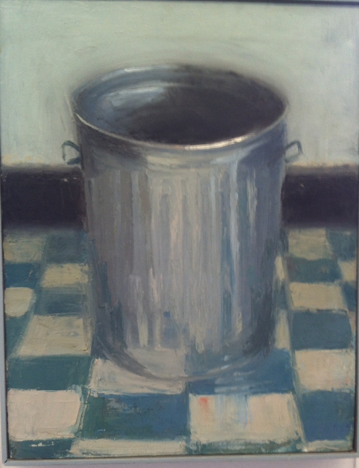    My Garbage Can    1985   oil on canvas    18x14”    $3000